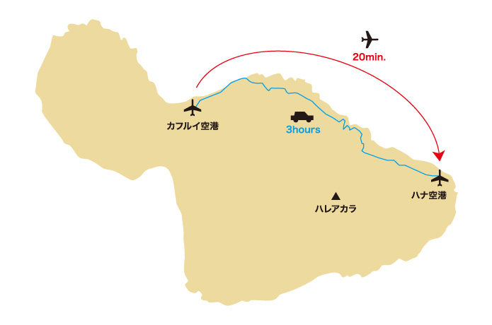 Mokulele Airlines Map